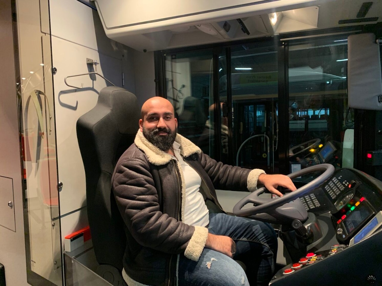 Hamo Azo Niewar, Buschauffeur, Verkehrsbetriebe St.Gallen