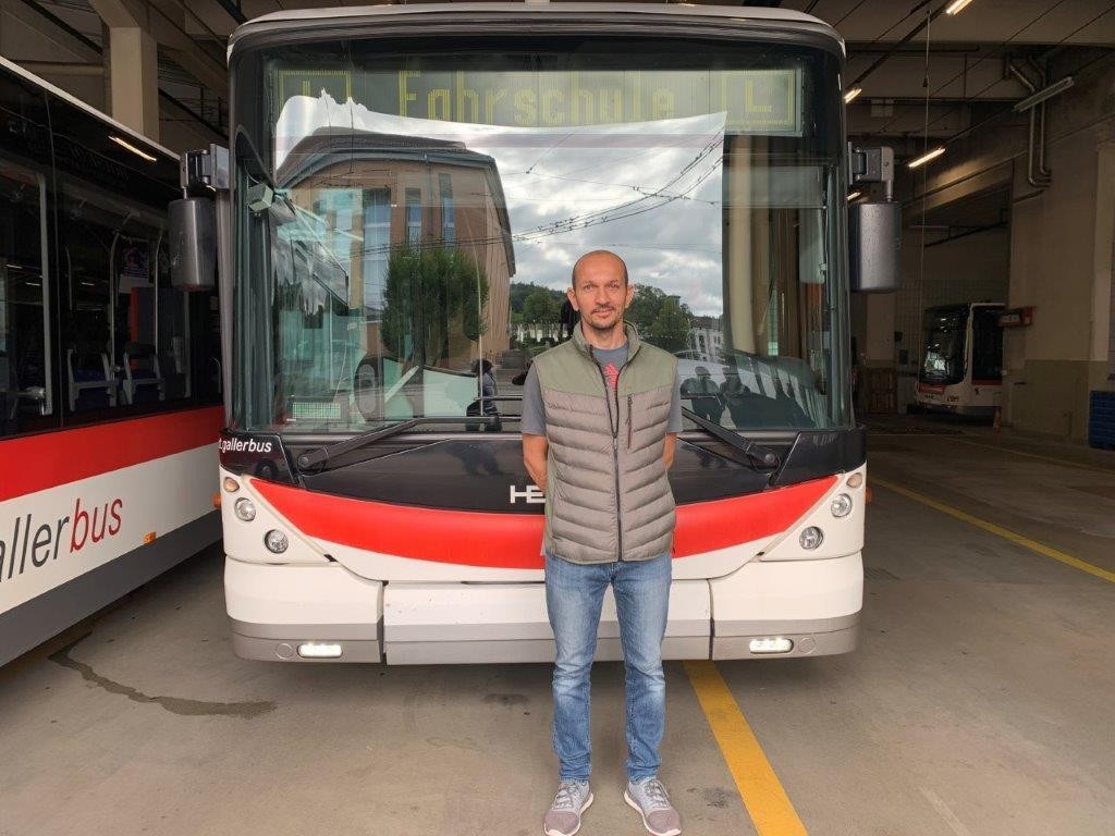 Demirdag Musap, Buschauffeur, Verkehrsbetriebe St.Gallen