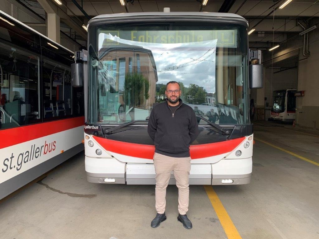Mehmeti Adnan, Buschauffeur, Verkehrsbetriebe St.Gallen