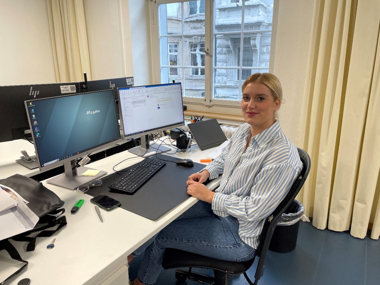 Sänger Stella, Bewirtschafterin, Liegenschaften