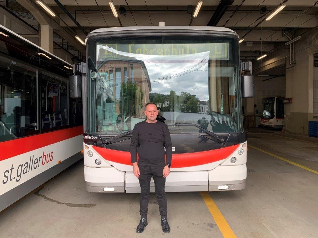 Ibraimi Mumin, Buschauffeur, Verkehrsbetriebe St.Gallen
