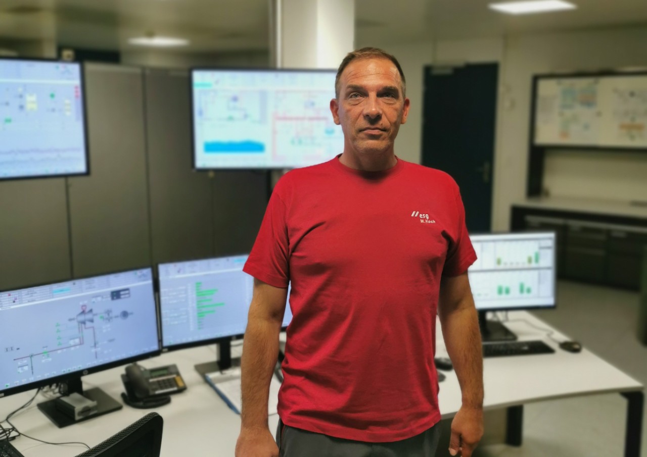 Koch Mathias, Heizwerkführer, Entsorgung St.Gallen