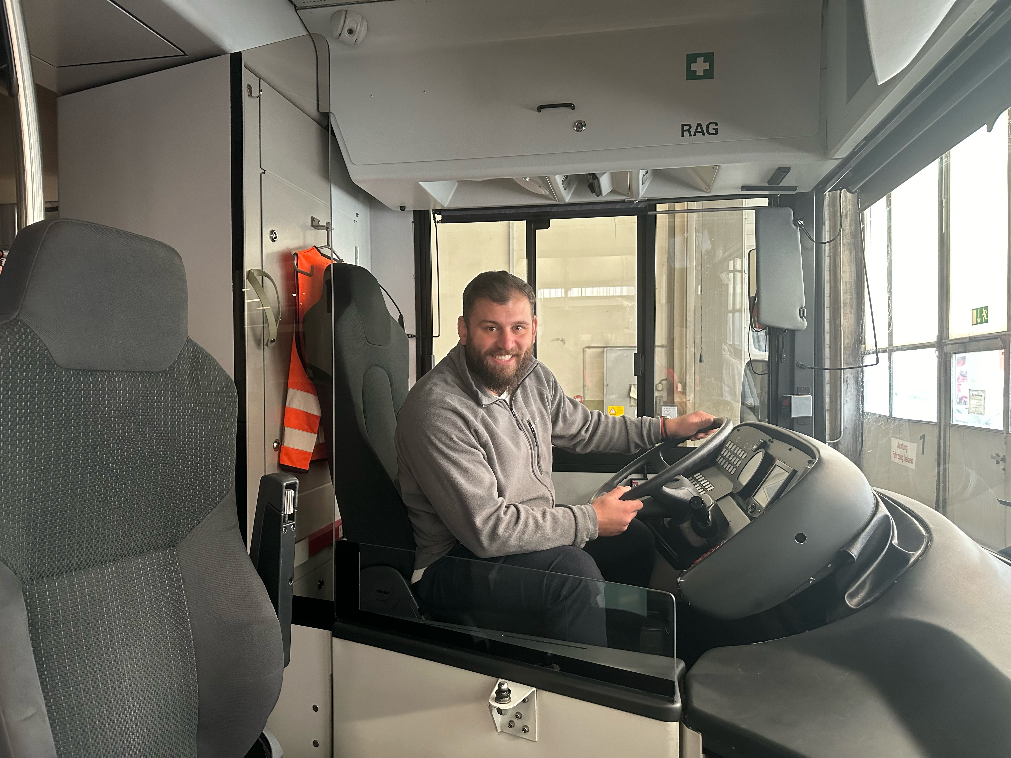 Hamidovic Mihret, Buschauffeur, Verkehrsbetriebe St.Gallen