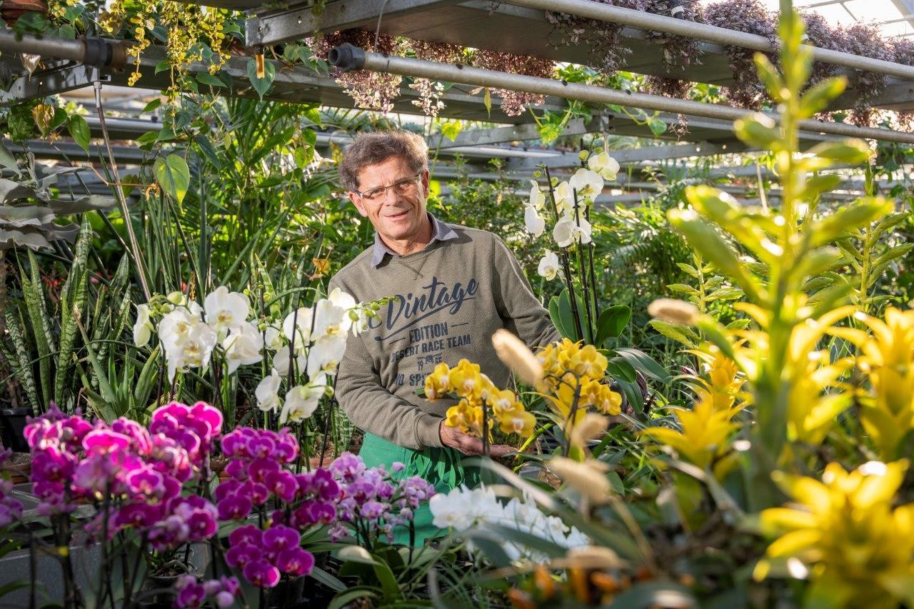 Valentin Zürcher, Leiter Gärtnerei, Stadtgrün, nach 43 Dienstjahren  auf den 31. März 2022