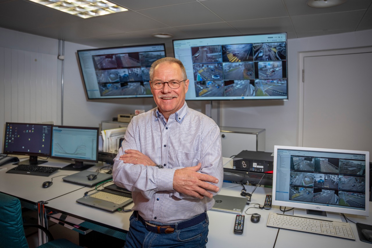 Ernst Knöpfel, Leiter Verkehrssteuerung, Tiefbauamt, nach 17 Dienstjahren auf den 28. Februar 2025