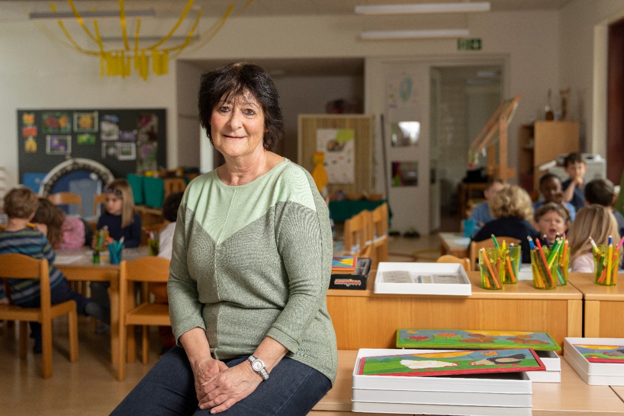 Yvonne Friedrich, Kindergartenlehrperson, Schule und Musik, nach 34 Dienstjahren auf den 31. Juli 2023