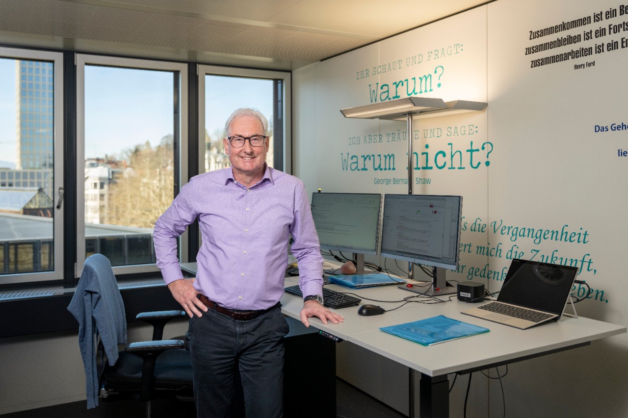 Peter Güntensperger, Fachperson Personalwesen, Personaldienste, nach 26 Dienstjahren auf den 31. Juli 2025