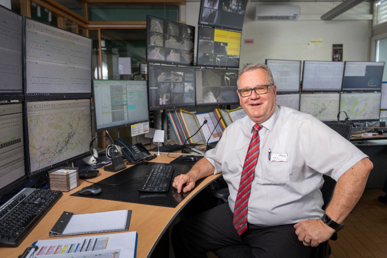 Markus Hurter, Buschauffeur und Springer Fahrdienstleitung, Verkehrsbetriebe St.Gallen, nach 44 Dienstjahren auf den 31. Juli 2025