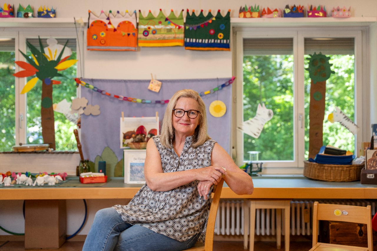 Doris Signer, Kindergartenlehrperson, Primarschule Hebel-Bach, Schule und Musik, nach 20 Dienstjahren auf den 31. Juli 2025