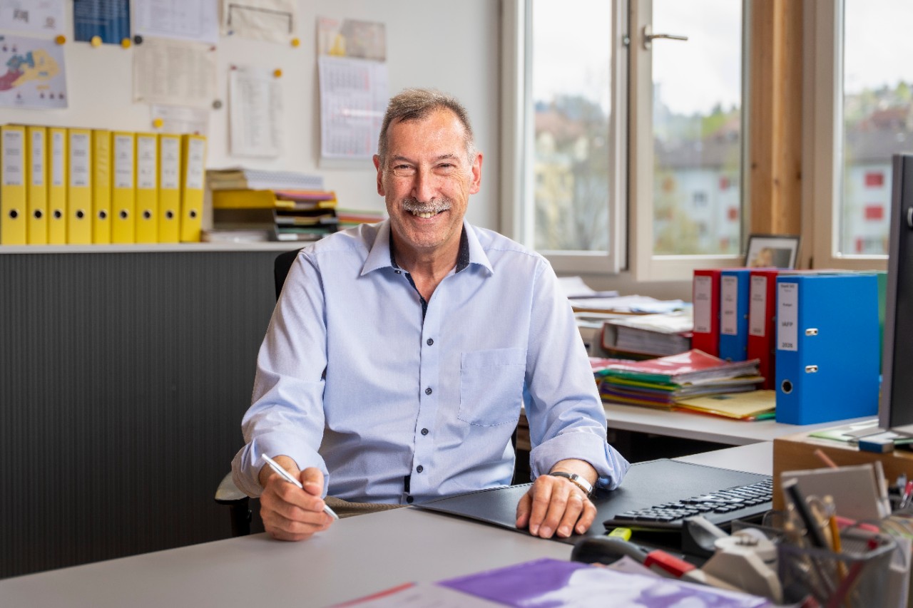 Rochus Milz, Leiter Zentrale Dienste, Tiefbauamt, nach 13 Dienstjahren auf den 31. August 2025