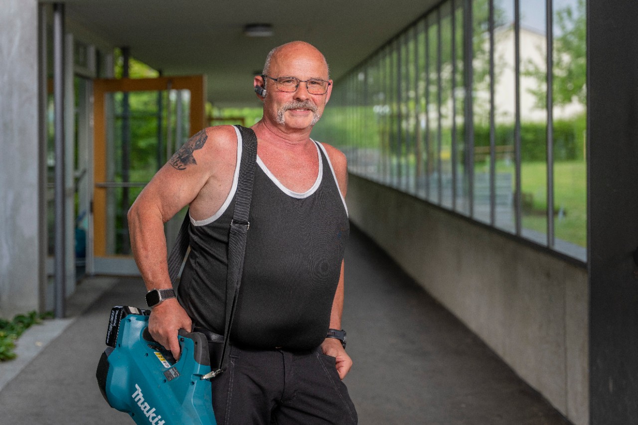 Markus Liechti, Leiter Hausdienst Schulhaus Feldli/Schoren, Infrastruktur Bildung und Freizeit, nach 26 Dienstjahren auf den 30. September 2025