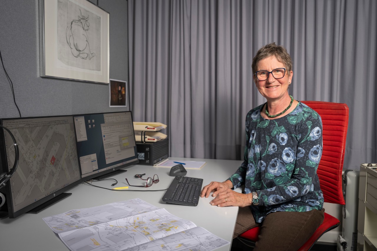 Sabine Keller, Technische Zeichnerin, St.Galler Stadtwerke, nach 22 Dienstjahren auf den 31. Januar 2026