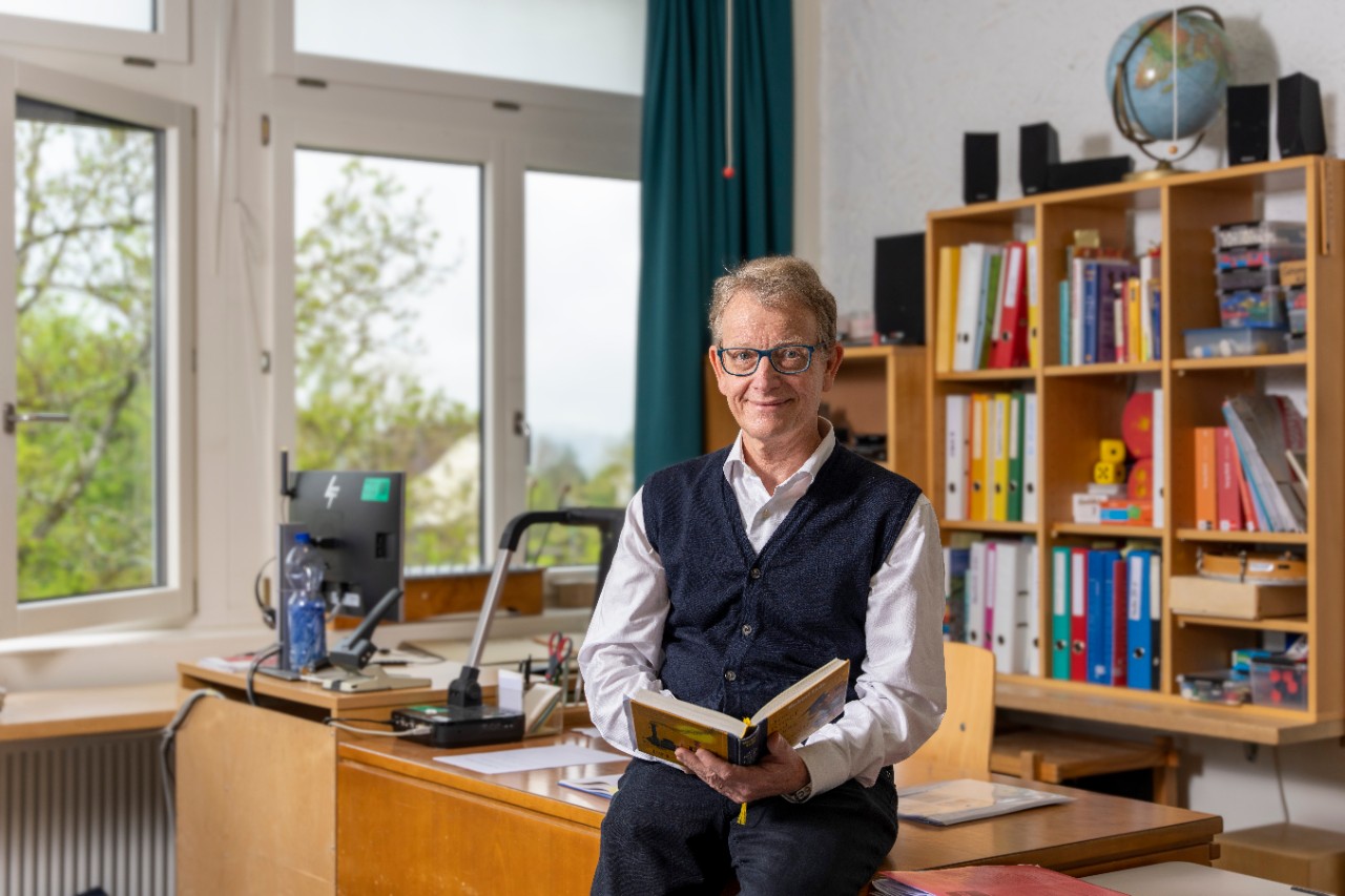 Hanspeter Hubmann, Primarlehrperson, Primarschule Rotmonten-Gerhalde, Schule und Musik, nach 41 Dienstjahren auf den 31. Juli 2022