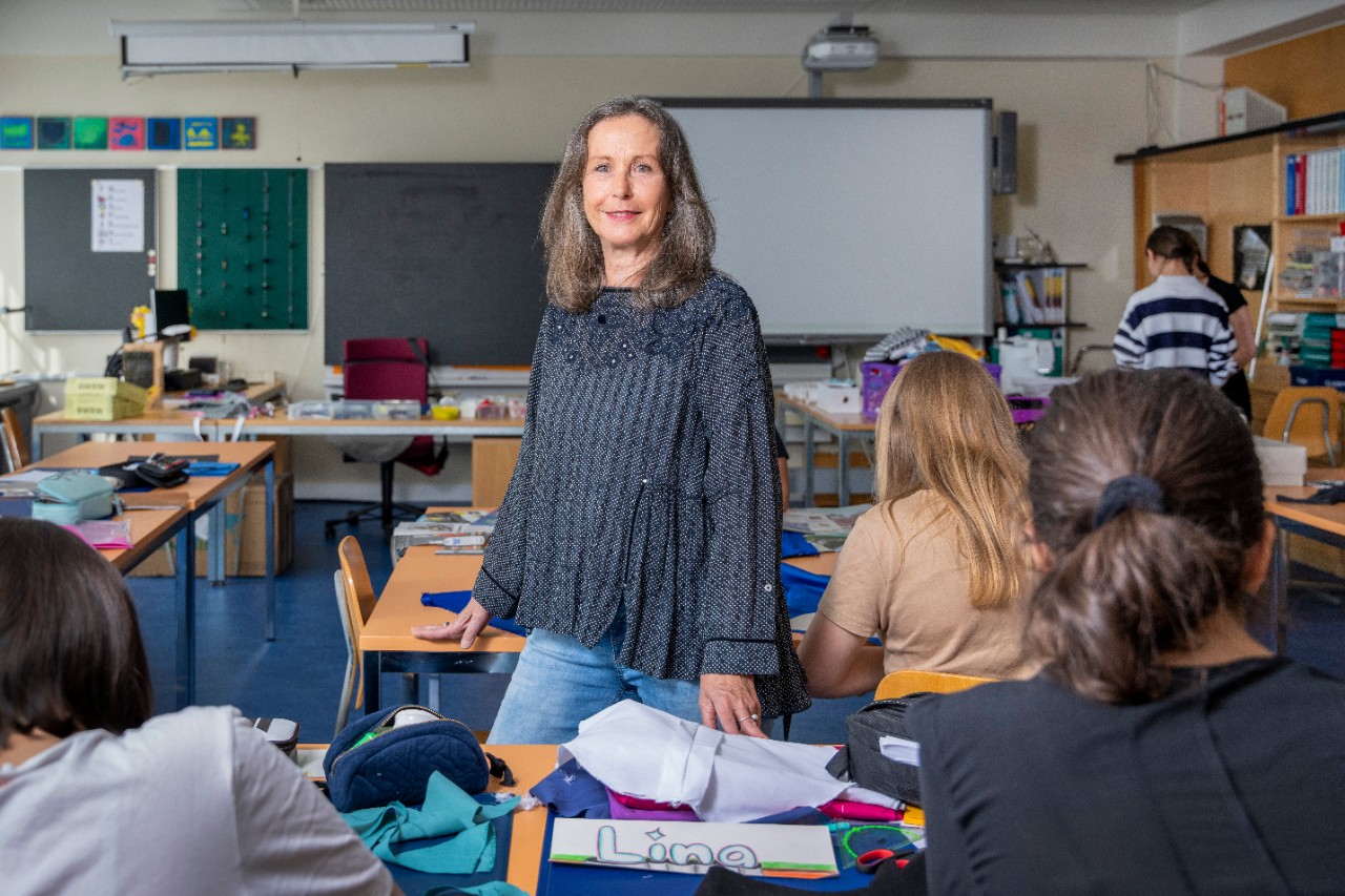 Ingrid Quinter, Fachlehrperson Handarbeit und Hauswirtschaft, Oberstufe West Engelwies, Schule und Musik, nach 15 Dienstjahren auf den 31. Juli 2022