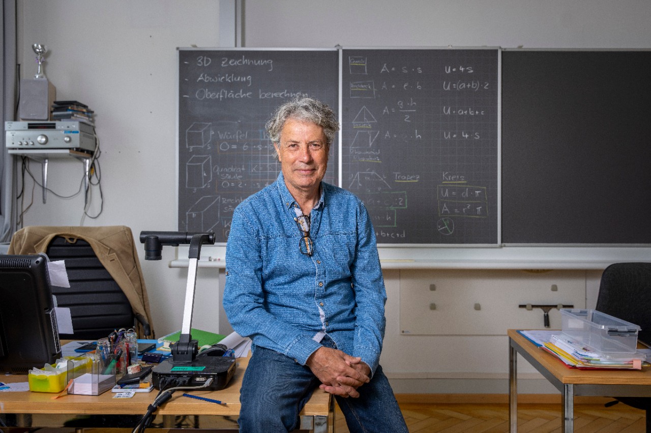 Kaspar Lämmler, Schulischer Heilpädagoge, Oberstufe Centrum - Blumenau, Schule und Musik, nach  32 Dienstjahren auf den 31. Juli 2022