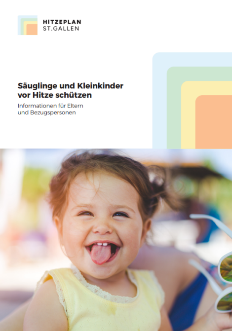 S&auml;uglinge und Kleinkinder vor Hitze sch&uuml;tzen (Brosch&uuml;re)