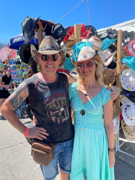 Stephan und Gaby Wanner am Festival