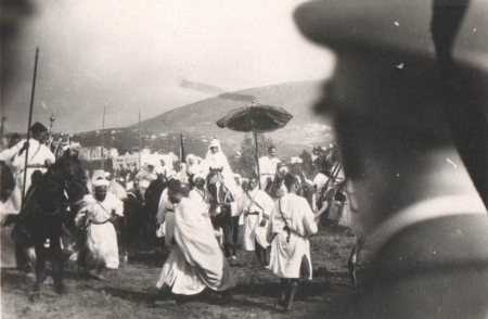 Auftritt des Kalifen zum Stammesfest