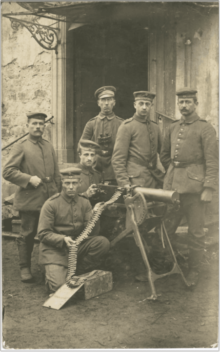 Soldaten im ersten Weltkrieg