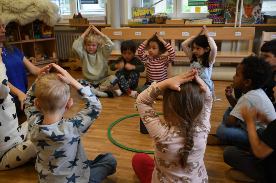 Zu den gezielten Bewegungsabl&auml;ufen geh&ouml;ren auch Momente der Ruhe.