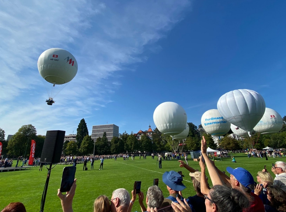 Gasballonrennen in St.Gallen