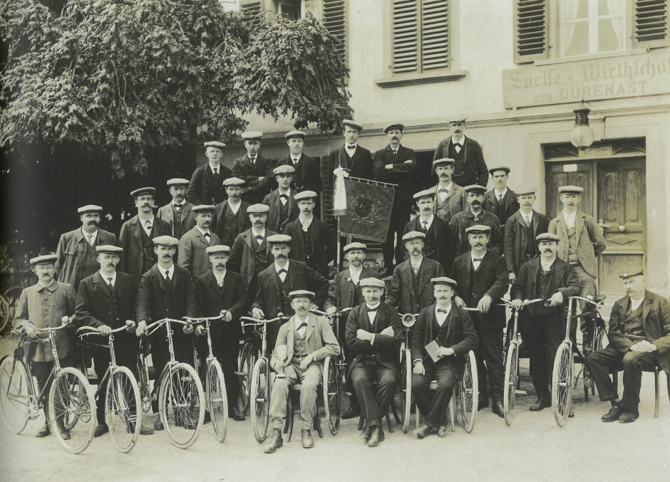 Gruppenbild Velofahrer 