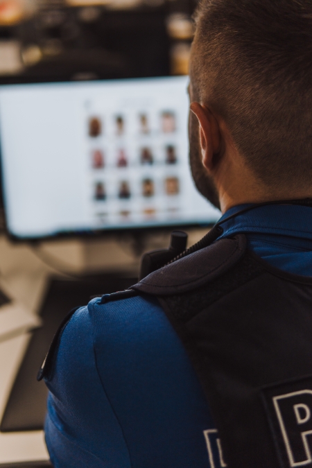 Bild: Super Recognizer im Einsatz 