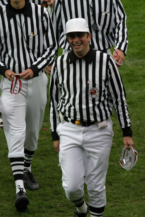Ralf nach seinem letzten Schiedsrichtereinsatz