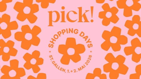 Logo pick! Shopping Days St.Gallen