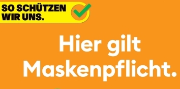 Piktogramm Maskentragpflicht