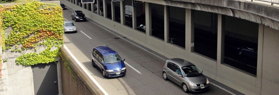 Verkehr auf der Autobahn A1