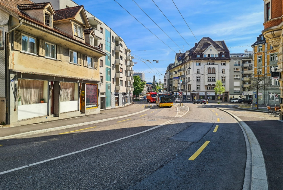 Deckbalgseinbau Rorschacher Strasse