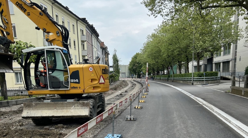 Sonnenstrasse stadtausw&auml;rts 