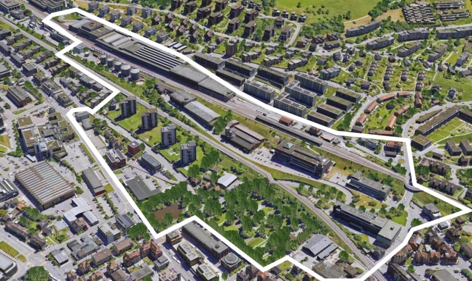 Bahnhofsumfeld Bruggen-Haggen