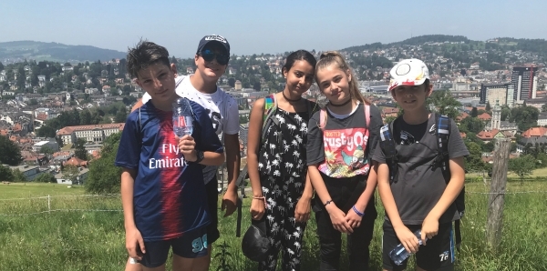 &Uuml;ber der Stadt bei den Drei Weihern