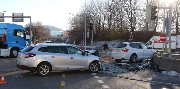 Unfall auf der Z&uuml;rcher Strasse