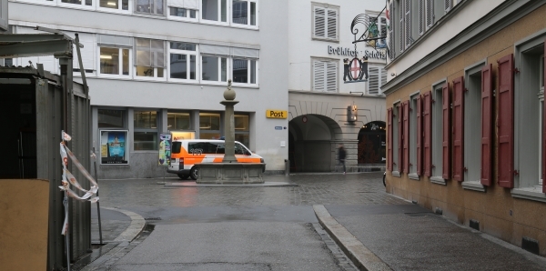 Kollision zwischen Fahrradfahrer und Fussg&auml;nger