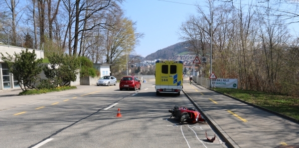 Unfall Z&uuml;rcher Strasse