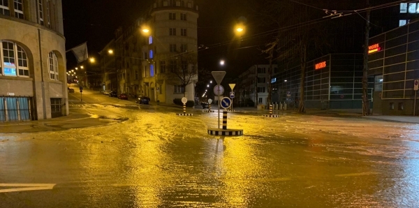 &Uuml;berflutete Verzweigung