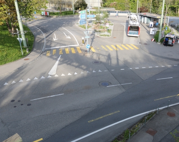 Übersichtsfoto Unfallort