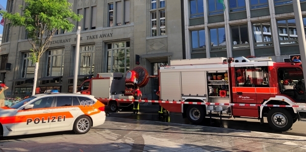 Brand Bahnhofplatz