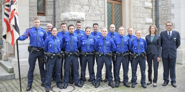 Gruppenbild Polizeischule 2019