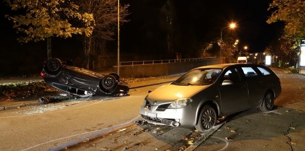 Unfallstelle Oberstrasse