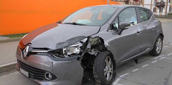 Besch&auml;digtes Fahrzeug