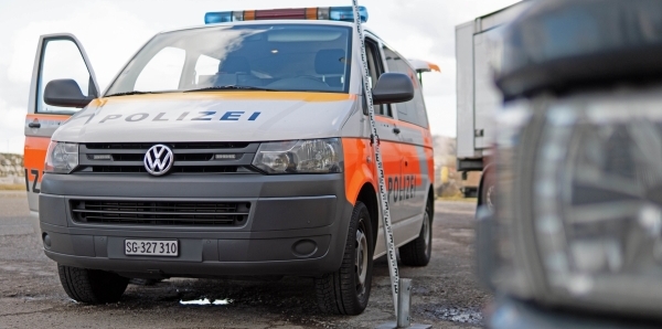Unfallbus der Stadtpolizei St.Gallen
