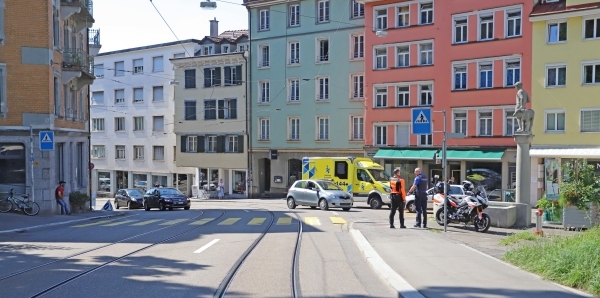 &Uuml;bersicht Unfallstelle