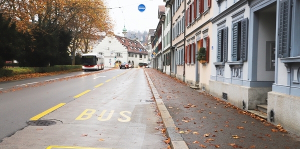 Unfallumgebung Rorschacher Strasse