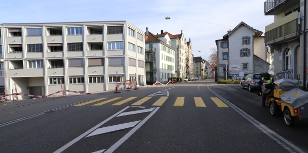 Unfallort Burgstrasse