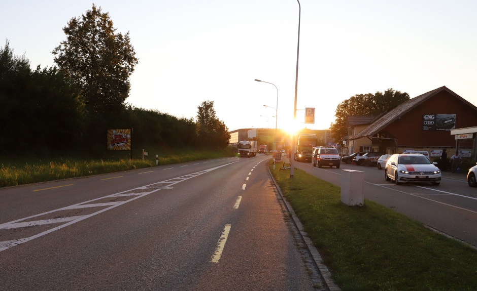 Unfallort Z&uuml;rcher Strasse