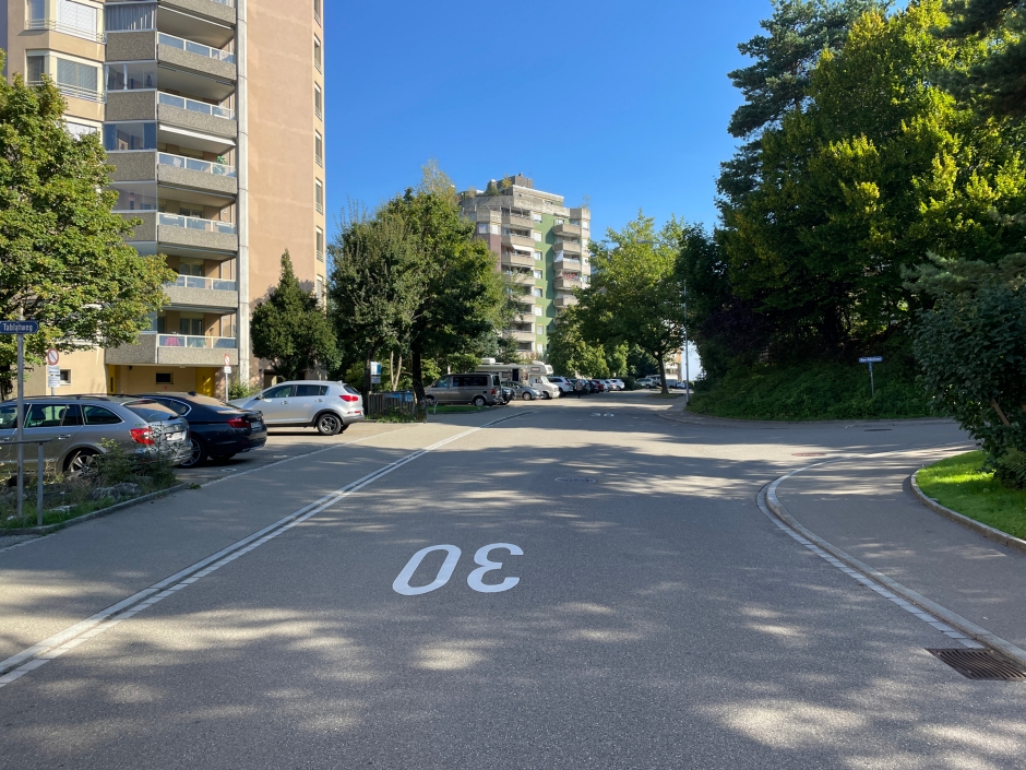 Ansicht Unfallstelle